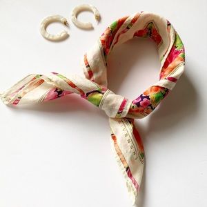 Givenchy Floral Scarf